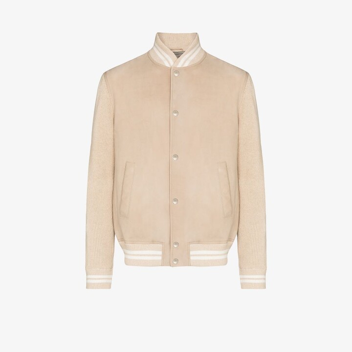 brunello cucinelli leather jacket