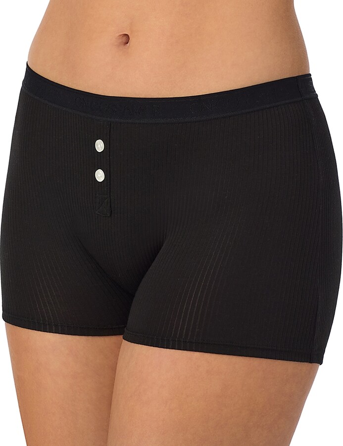 OnGossamer On Gassamer Cabana Cotton Rib Boxer Shorts