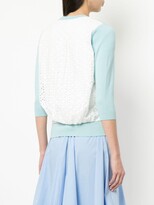 Thumbnail for your product : Onefifteen Broderie Anglaise Panel Cardigan