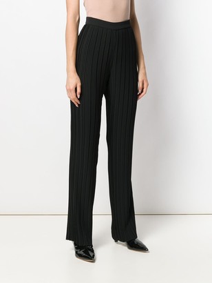 VVB Pleated Straight Trousers