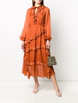 Thumbnail for your product : Temperley London Tiered Midi Dress