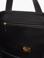 Thumbnail for your product : Tsatsas Fluke Grained-leather Tote Bag - Black
