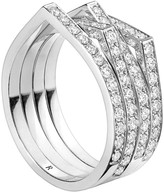 Thumbnail for your product : Repossi 18kt white gold Antifer diamond ring