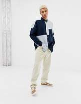 Thumbnail for your product : ASOS DESIGN oversized oxford shirt in cut & sew