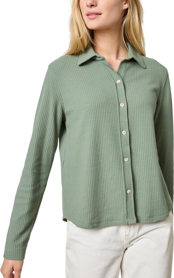 Lilla P Collared Button-Down Shirt