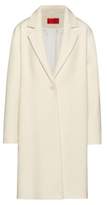 Thumbnail for your product : HUGO Relaxed-fit single-button coat in a wool blend