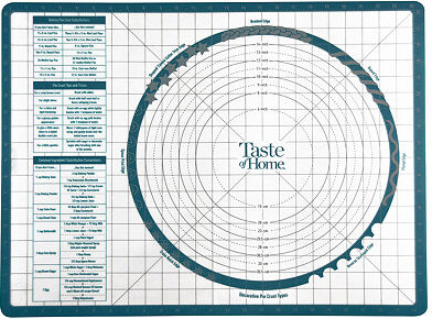 Taste of Home 25.25"x19.25" Silicone Pastry Mat
