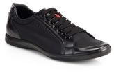 Thumbnail for your product : Prada Nylon Laced Sneakers