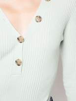 Thumbnail for your product : Jason Wu button front knitted top