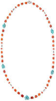 Thumbnail for your product : Stephen Dweck Long Turquoise-Station Beaded Necklace, 42"L