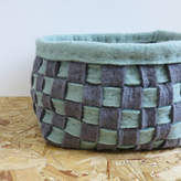 Thumbnail for your product : Aura Que Fairtrade Handmade Eco Felt Woven Storage Basket