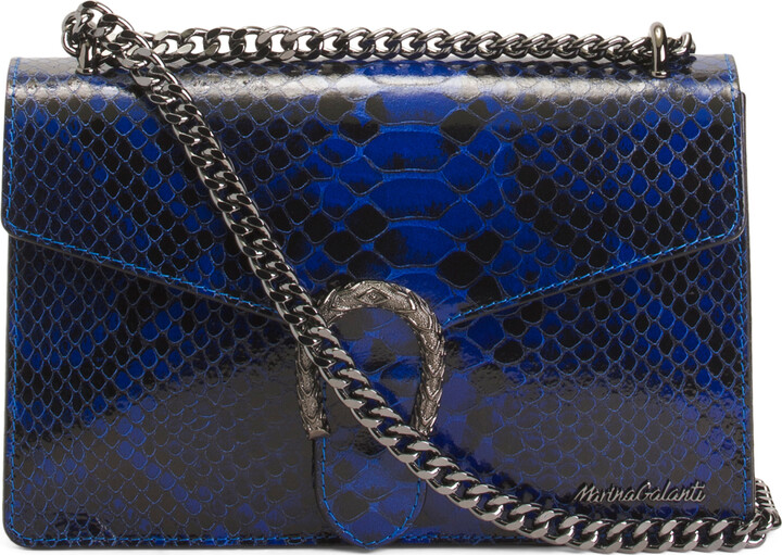 Marina Galanti Made In Italy Leather Crossbody ShopStyle Shoulder Bags