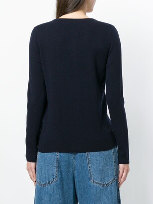 N.Peal Cashmere Round Neck Cardigan