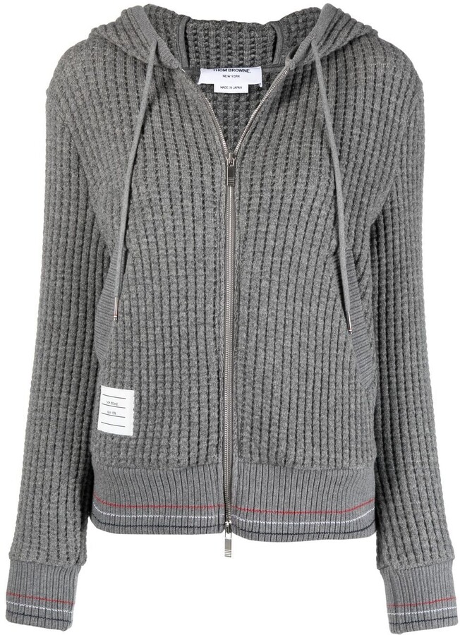 knit zip up jacket