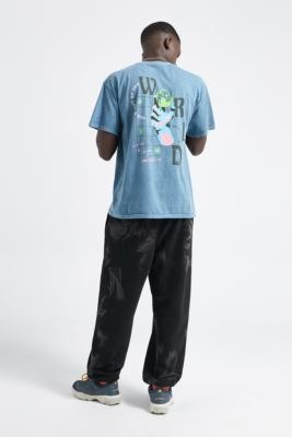 Urban Outfitters New World T-Shirt - Blue S at
