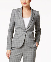 Thumbnail for your product : Tommy Hilfiger One-Button Houndstooth Blazer
