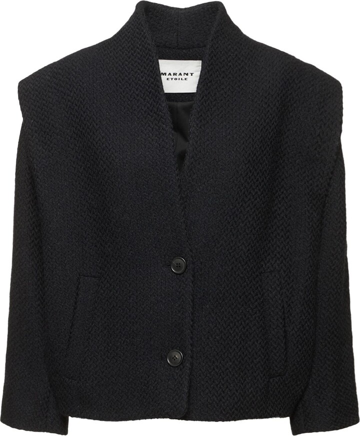 Etoile Isabel Marant Drogo wool jacket - ShopStyle