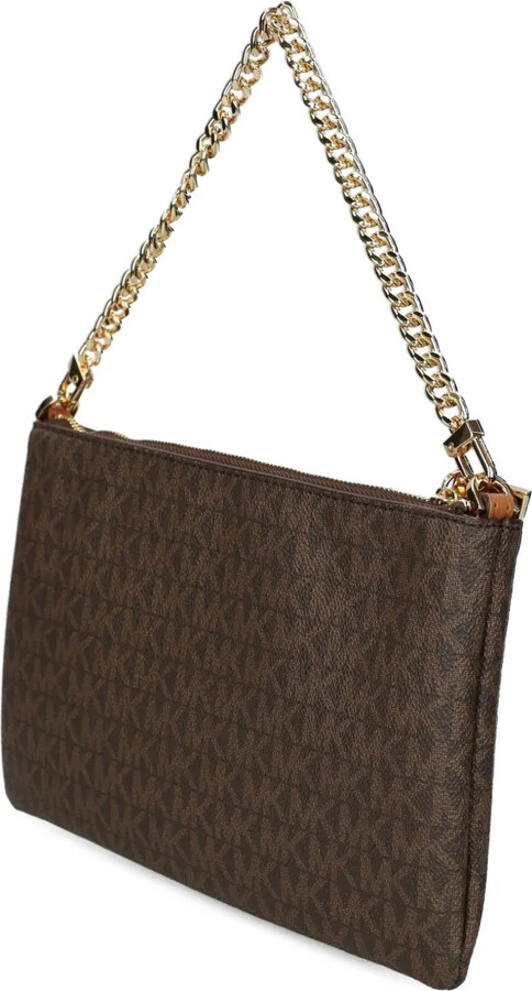 MICHAEL Michael Kors Monogram Chain-Strap Satchel