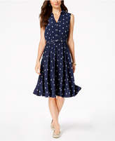 Thumbnail for your product : Charter Club Printed Shirtdress, Created for Macy's