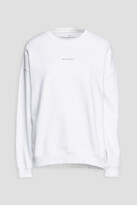 Thumbnail for your product : IRO Livia oversized printed French cotton-terry sweatshirt