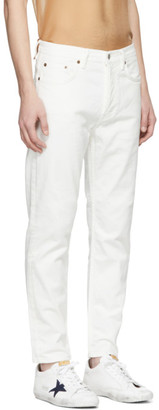 Acne Studios White Bla Konst River Jeans