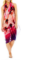 Thumbnail for your product : JCPenney JCP Palm Print Scarf