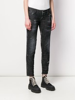 Thumbnail for your product : DSQUARED2 Distressed Slim-Fit Jeans