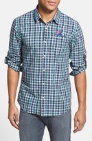 Thumbnail for your product : Scotch & Soda Extra Trim Fit Plaid Poplin Shirt