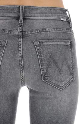 Mother The Insider Cropped Stretch Denim Jeans