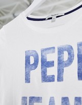 Thumbnail for your product : Pepe Jeans Cat T-shirt in white