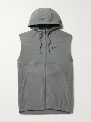 nike therma hoodie vest