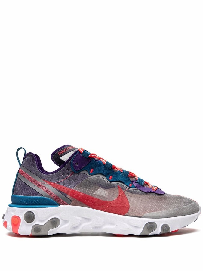 Nike React Element 87 "Red Orbit" sneakers - ShopStyle