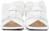 Thumbnail for your product : Recto White Patent Padded Mules