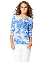 Thumbnail for your product : Delia's Banded Bottom Long-Sleeve Top