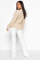 Thumbnail for your product : boohoo Maternity Crew Neck Jumper