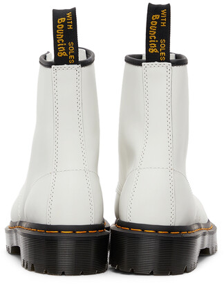 Dr. Martens White 1460 Smooth Boots