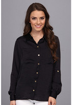 Thumbnail for your product : MICHAEL Michael Kors High-Low Button Down Shirt