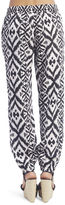 Thumbnail for your product : Wet Seal Tribal Print Jogger Pants