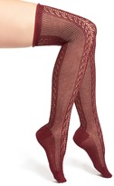 Thumbnail for your product : Free People Sarasota Over-the-Knee Pointelle Sock