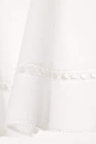 Thumbnail for your product : Rachel Zoe Allison Off-the-shoulder Stretch-cotton Poplin Mini Dress - White