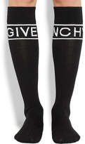 Thumbnail for your product : Givenchy Intarsia Ribbed Wool-blend Socks