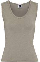 Thumbnail for your product : M Missoni Scalloped Metallic Jersey Tank