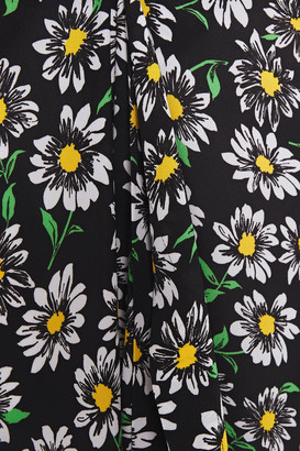 M Missoni Floral-print Crepe Maxi Wrap Skirt