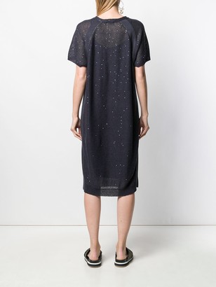 Brunello Cucinelli Knitted Midi Dress