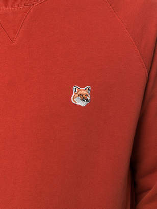 MAISON KITSUNÉ Fox head sweatshirt