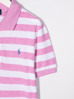 Ralph Lauren Kids Polo Pony-embroidered polo shirt