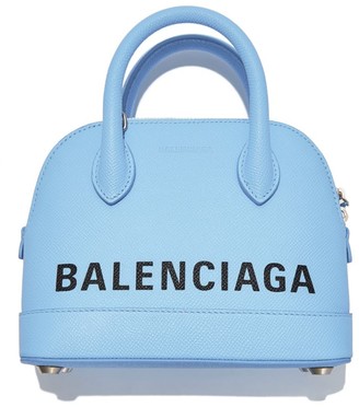 Balenciaga Extra Extra-Small Ville Leather Top Handle Bag