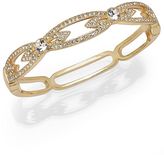 Thumbnail for your product : Charter Club Gold-Tone Crystal Pave Magnetic Bangle Bracelet