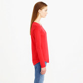 Thumbnail for your product : J.Crew Long-sleeve linen-cotton T-shirt