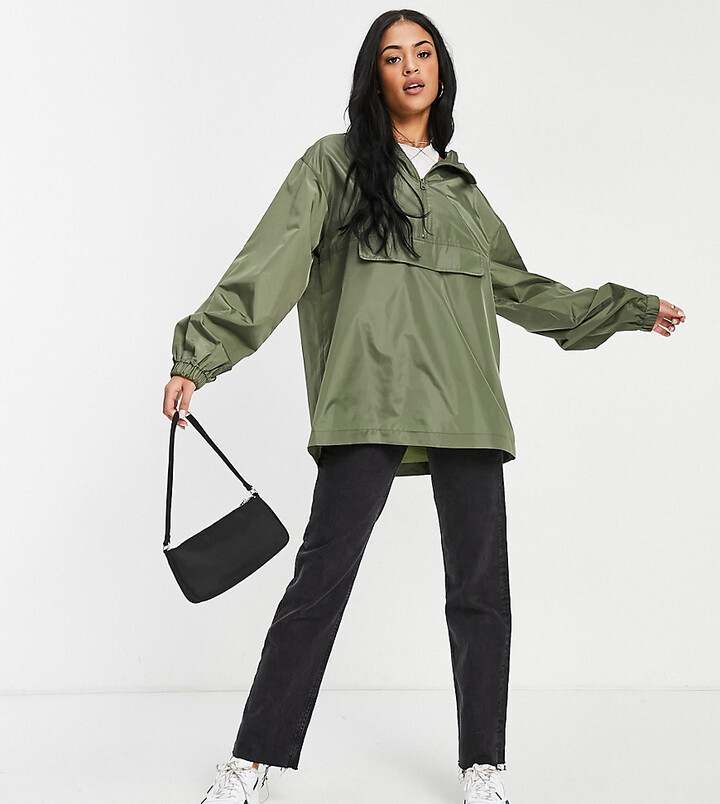 Waterproof Jacket Parka Coat Asos Asos Tall Raincoat ASOS DESIGN